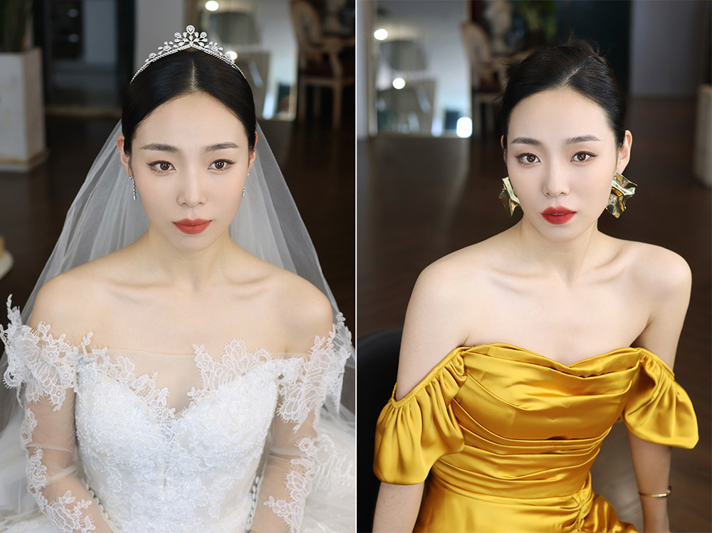 润尚美妆造型,新娘跟妆,时尚新娘造型,婚礼造型