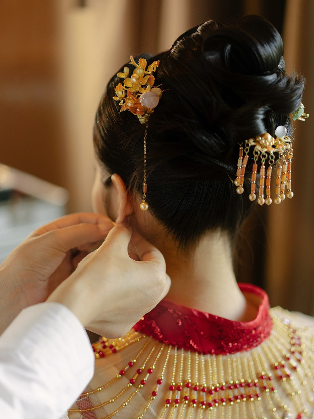 润尚美妆造型,新娘跟妆,时尚新娘造型,婚礼造型