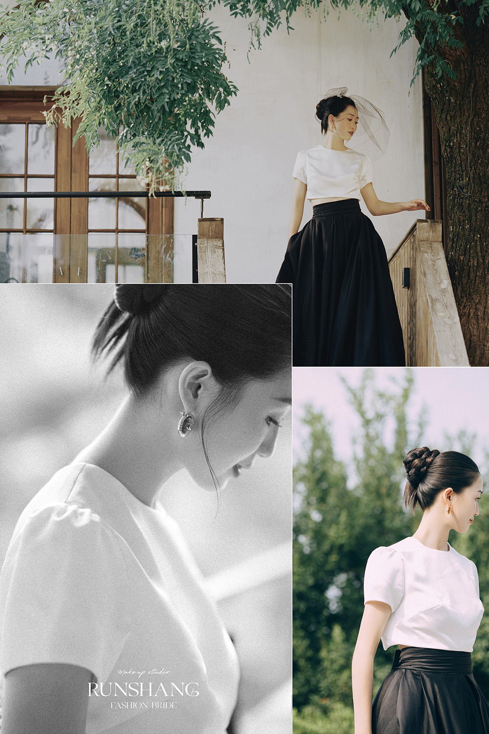 润尚美妆造型,新娘跟妆,时尚新娘造型,婚礼造型