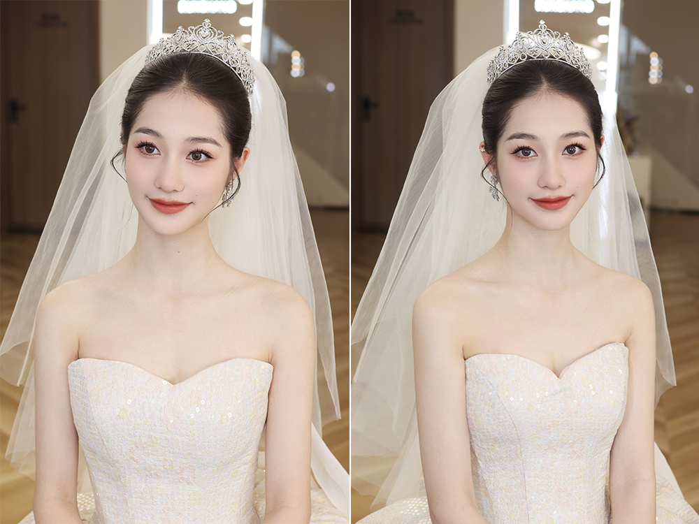 润尚美妆造型,新娘跟妆,时尚新娘造型,婚礼造型