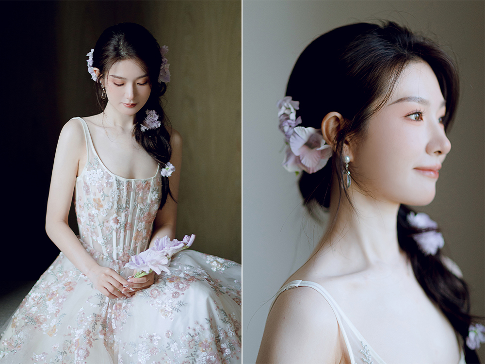 润尚美妆造型,新娘跟妆,时尚新娘造型,婚礼造型