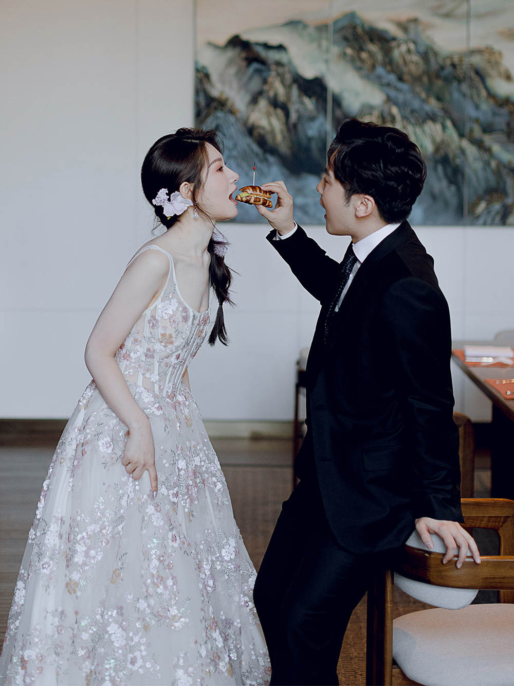 润尚美妆造型,新娘跟妆,时尚新娘造型,婚礼造型