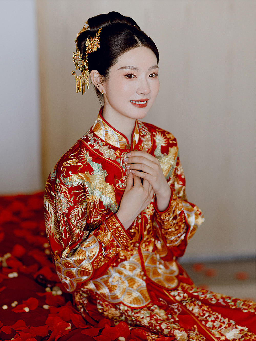 润尚美妆造型,新娘跟妆,时尚新娘造型,婚礼造型