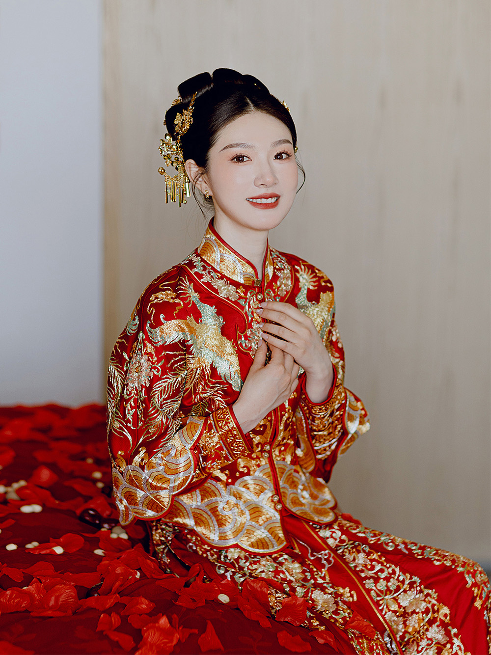 润尚美妆造型,新娘跟妆,时尚新娘造型,婚礼造型