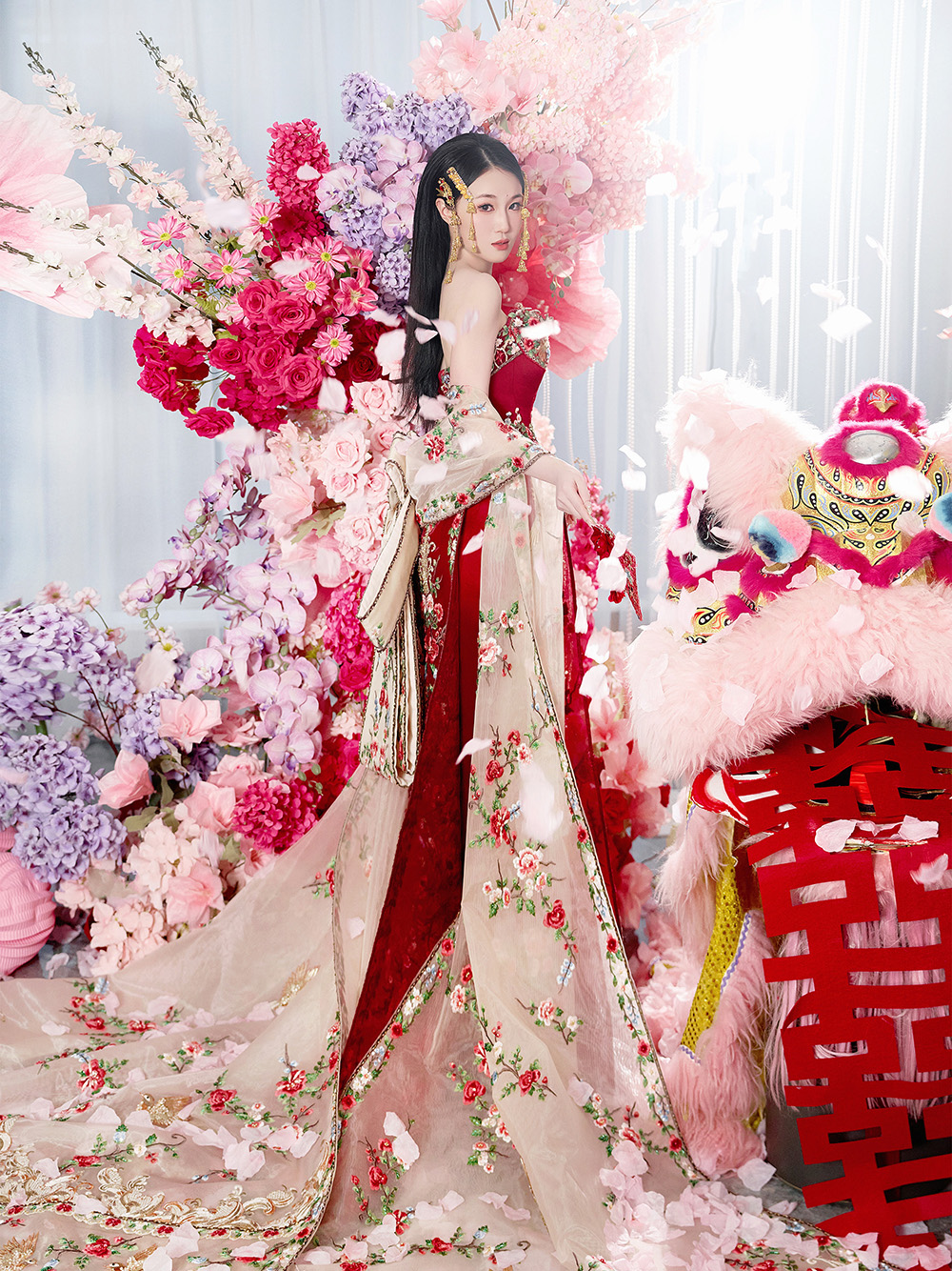 润尚美妆造型,新娘跟妆,时尚新娘造型,婚礼造型