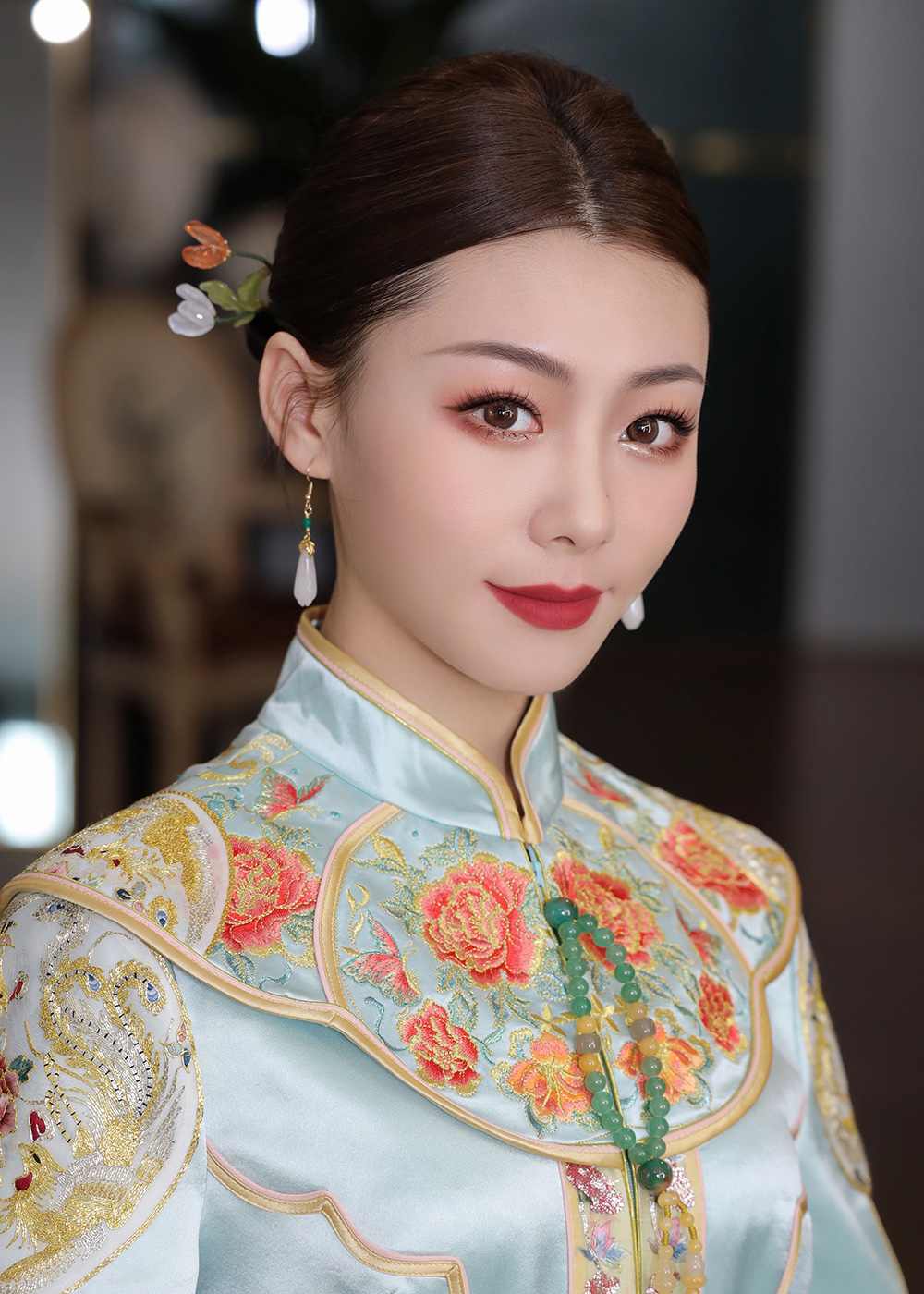 润尚美妆造型,新娘跟妆,时尚新娘造型,婚礼造型