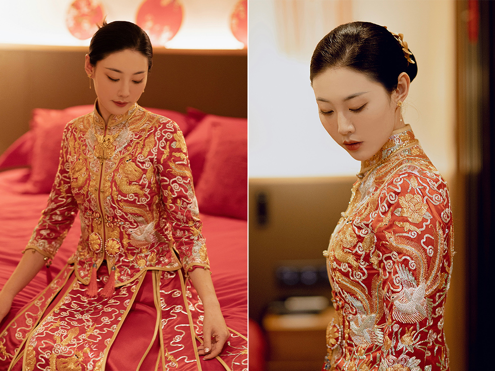 润尚美妆造型,新娘跟妆,时尚新娘造型,婚礼造型