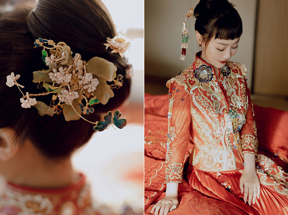 润尚美妆造型,新娘跟妆,时尚新娘造型,婚礼造型