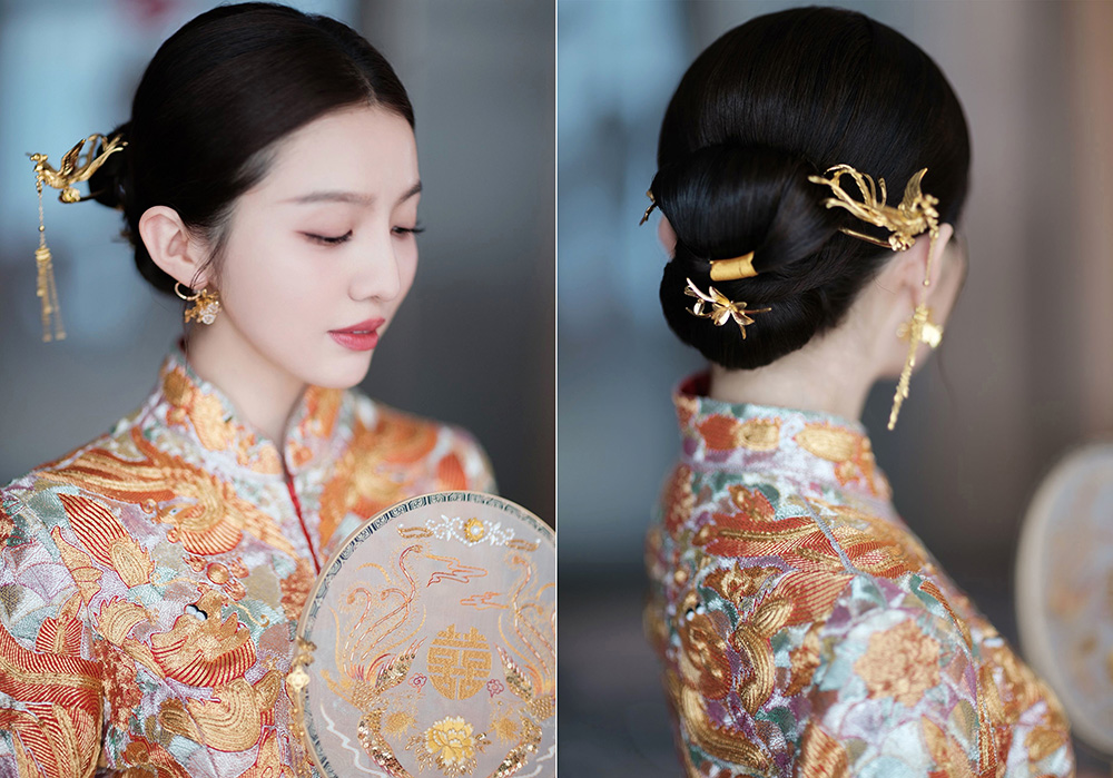 润尚美妆造型,新娘跟妆,时尚新娘造型,婚礼造型