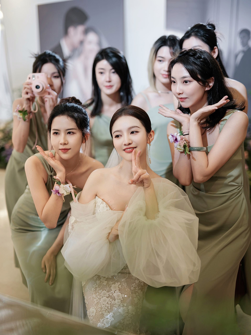 润尚美妆造型,新娘跟妆,时尚新娘造型,婚礼造型