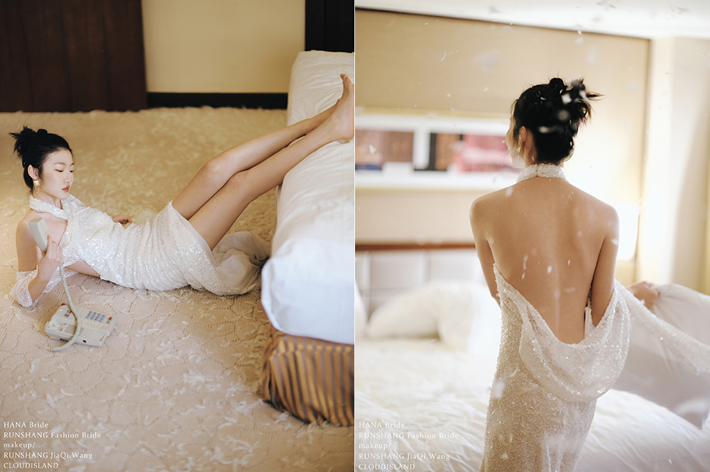 润尚美妆造型,新娘跟妆,时尚新娘造型,婚礼造型