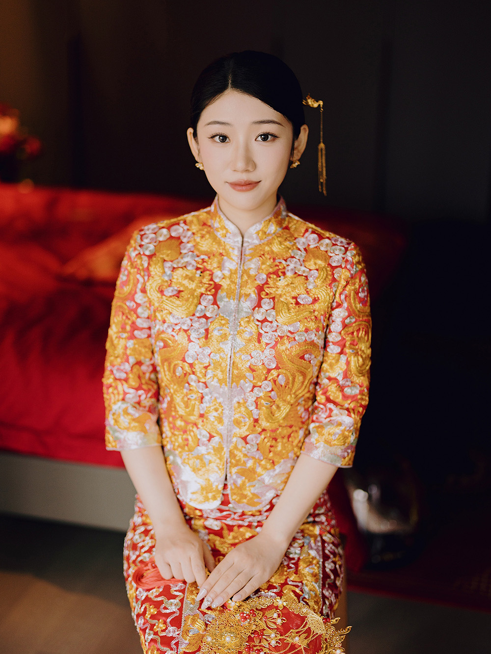 润尚美妆造型,新娘跟妆,时尚新娘造型,婚礼造型