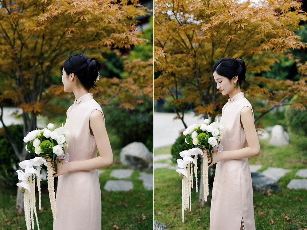 润尚美妆造型,新娘跟妆,时尚新娘造型,婚礼造型