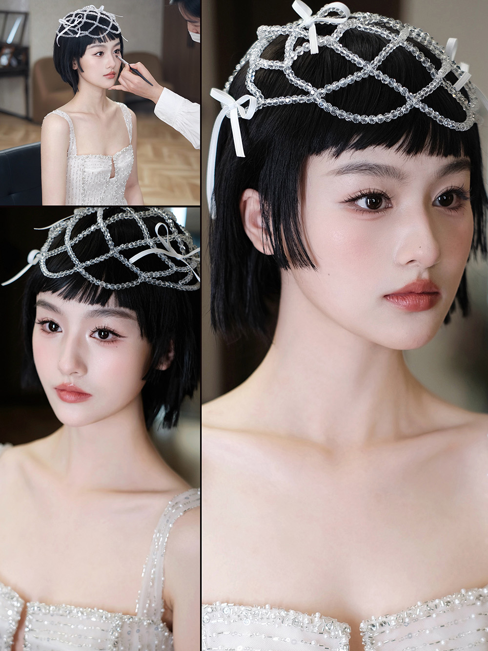 润尚美妆造型,新娘跟妆,时尚新娘造型,婚礼造型