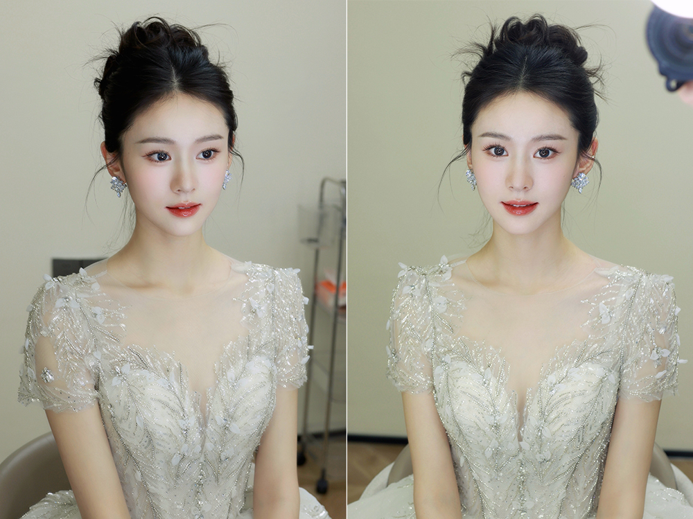 润尚美妆造型,新娘跟妆,时尚新娘造型,婚礼造型