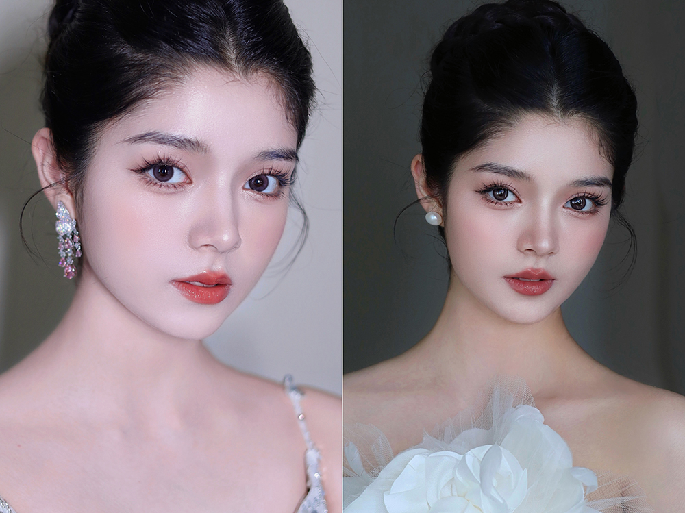 润尚美妆造型,新娘跟妆,时尚新娘造型,婚礼造型