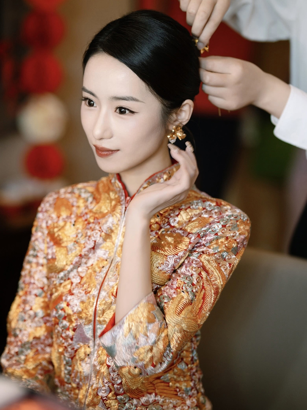 润尚美妆造型,新娘跟妆,时尚新娘造型,婚礼造型