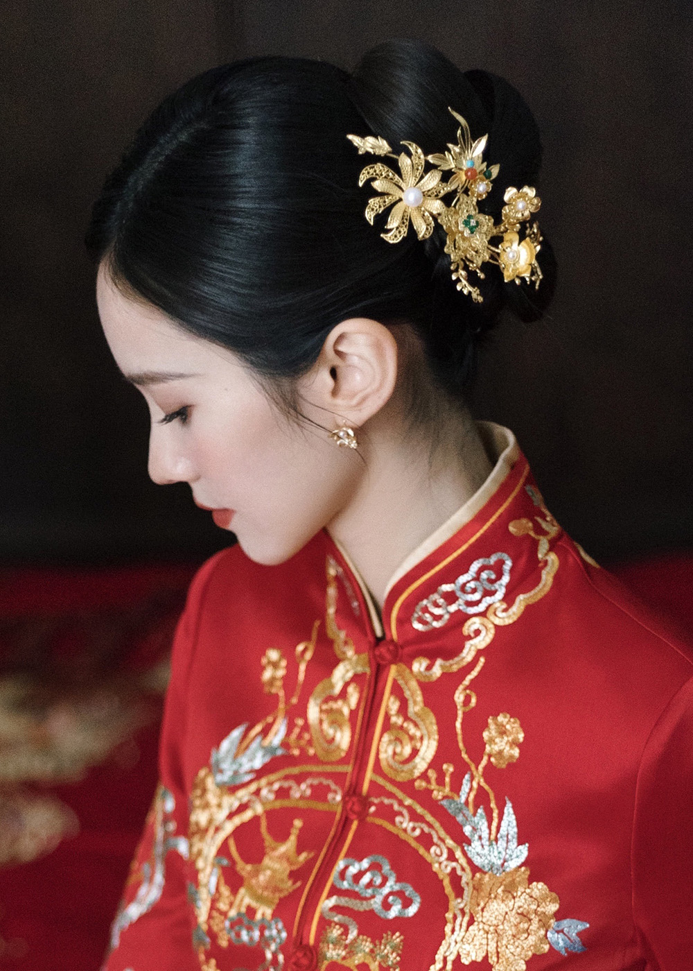 润尚美妆造型,新娘跟妆,时尚新娘造型,婚礼造型