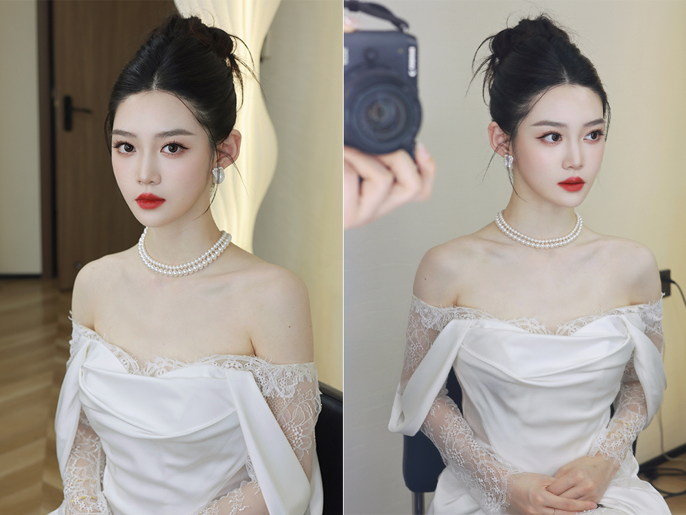 润尚美妆造型,新娘跟妆,时尚新娘造型,婚礼造型