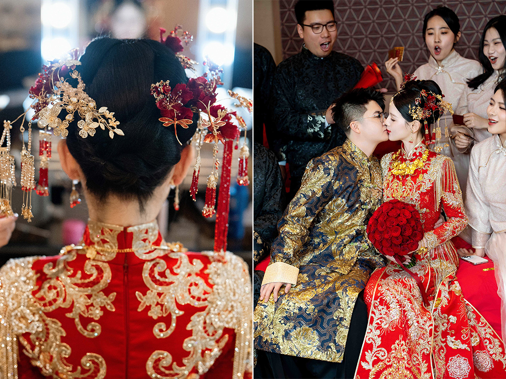 润尚美妆造型,新娘跟妆,时尚新娘造型,婚礼造型