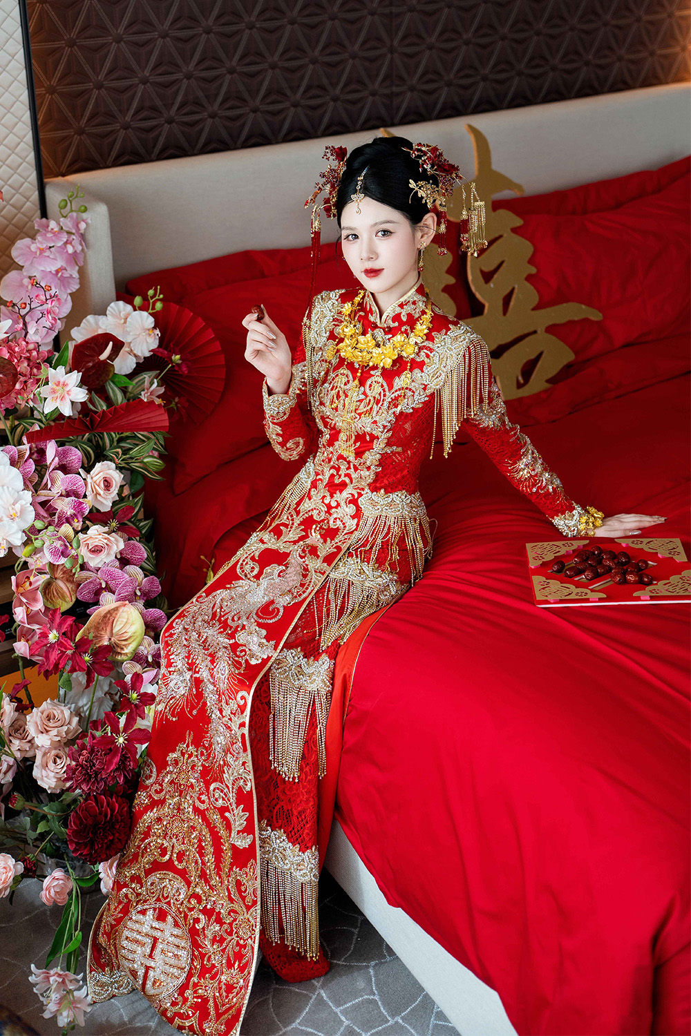 润尚美妆造型,新娘跟妆,时尚新娘造型,婚礼造型