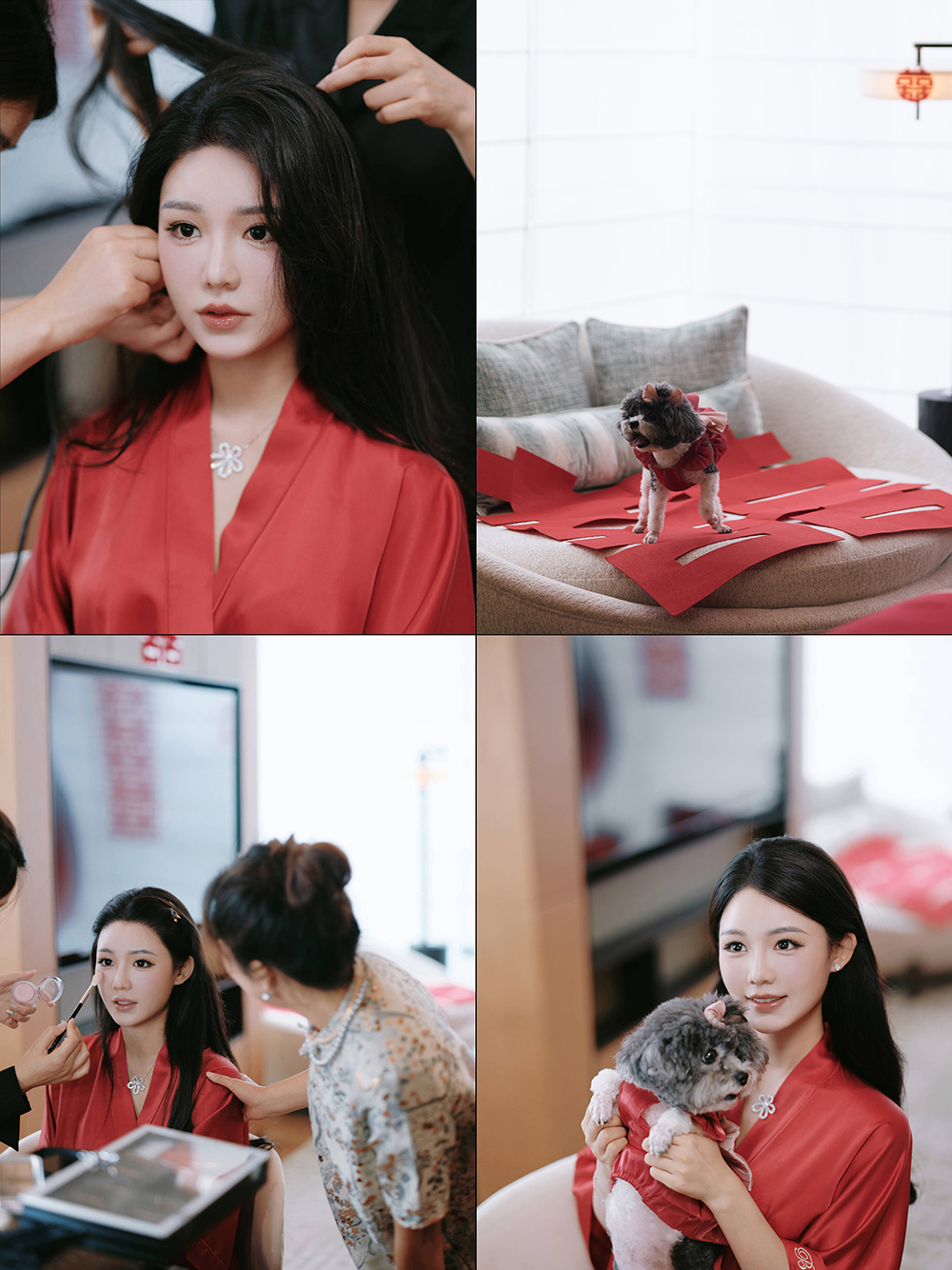 润尚美妆造型,新娘跟妆,时尚新娘造型,婚礼造型