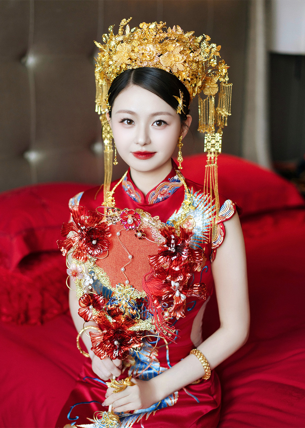 润尚美妆造型,新娘跟妆,时尚新娘造型,婚礼造型