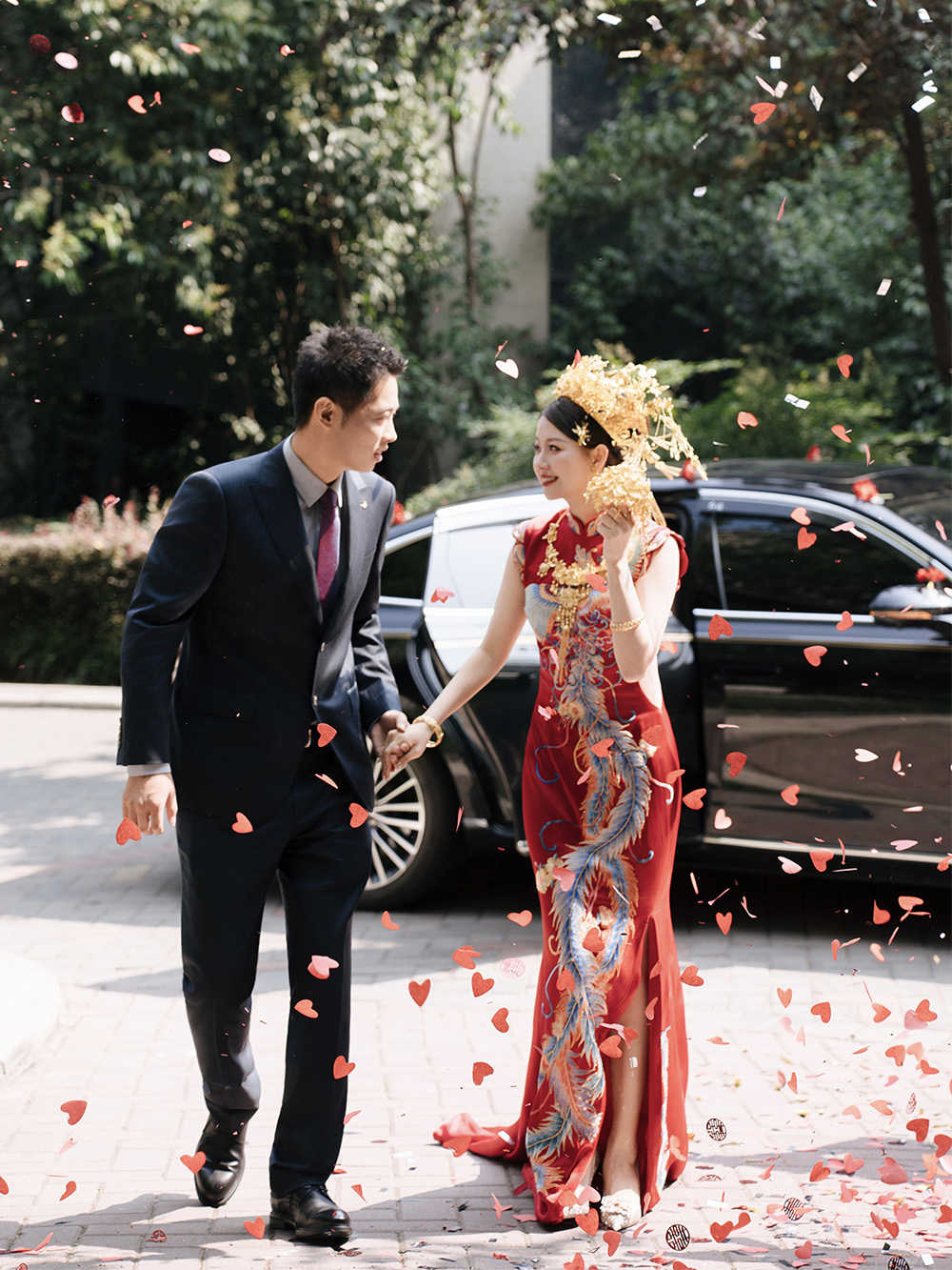 润尚美妆造型,新娘跟妆,时尚新娘造型,婚礼造型