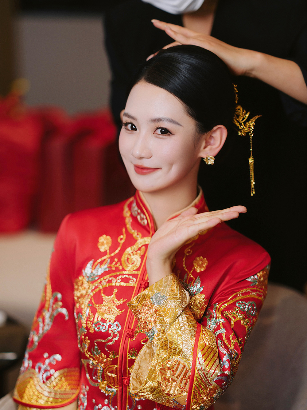 润尚美妆造型,新娘跟妆,时尚新娘造型,婚礼造型