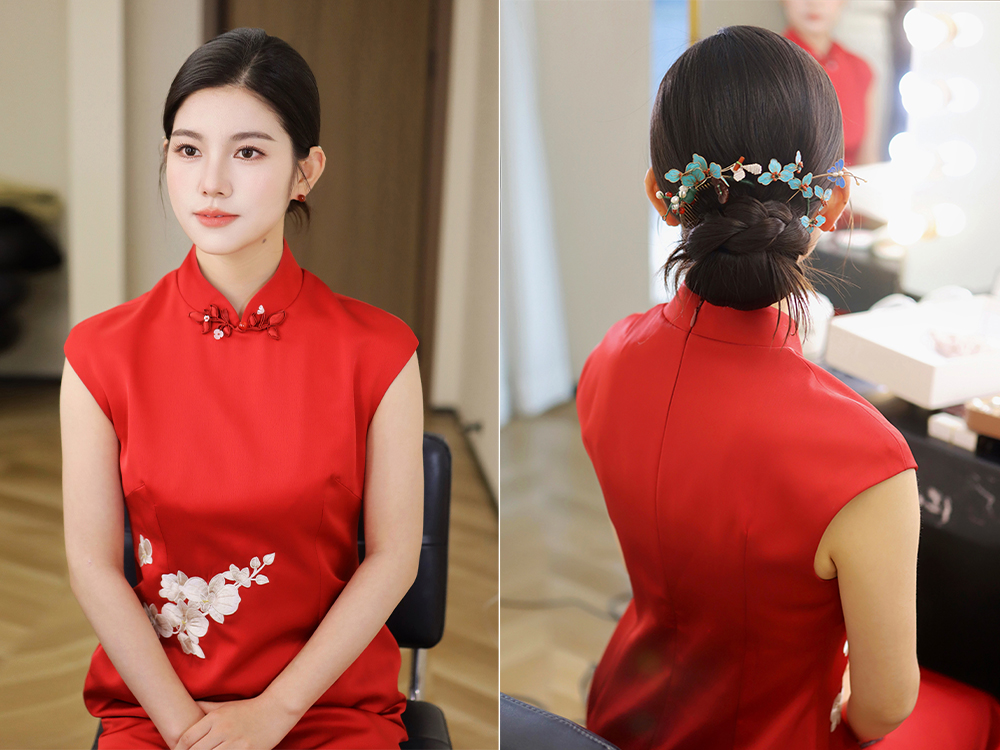 润尚美妆造型,新娘跟妆,时尚新娘造型,婚礼造型