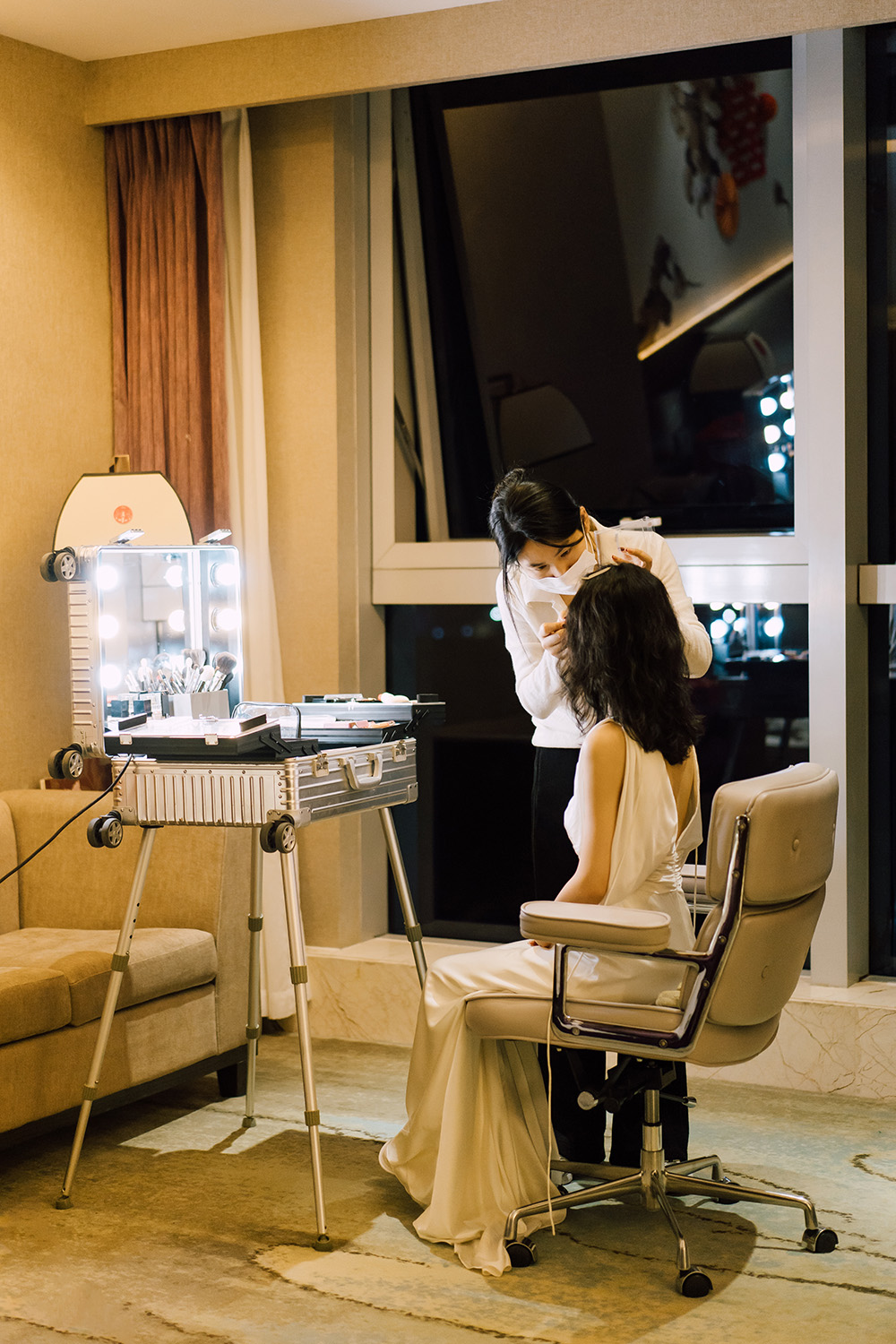 润尚美妆造型,新娘跟妆,时尚新娘造型,婚礼造型