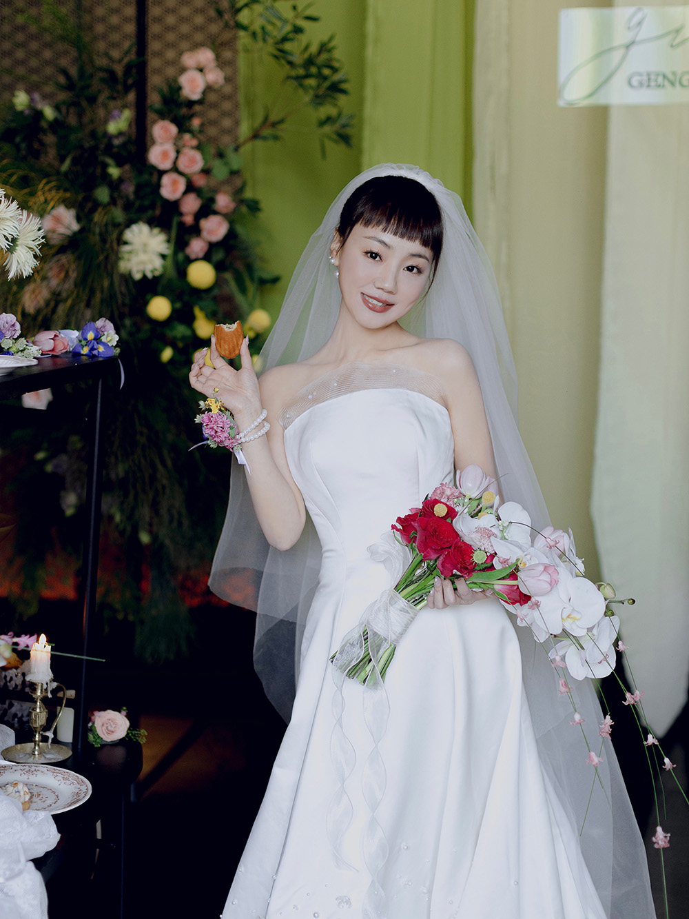 润尚美妆造型,新娘跟妆,时尚新娘造型,婚礼造型