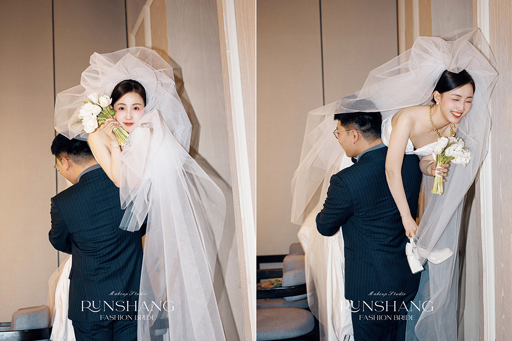 润尚美妆造型,新娘跟妆,时尚新娘造型,婚礼造型