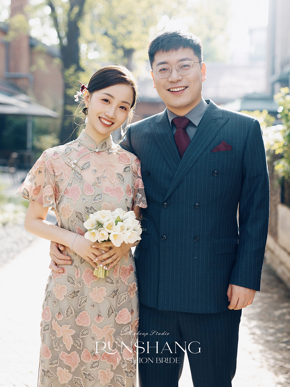 润尚美妆造型,新娘跟妆,时尚新娘造型,婚礼造型