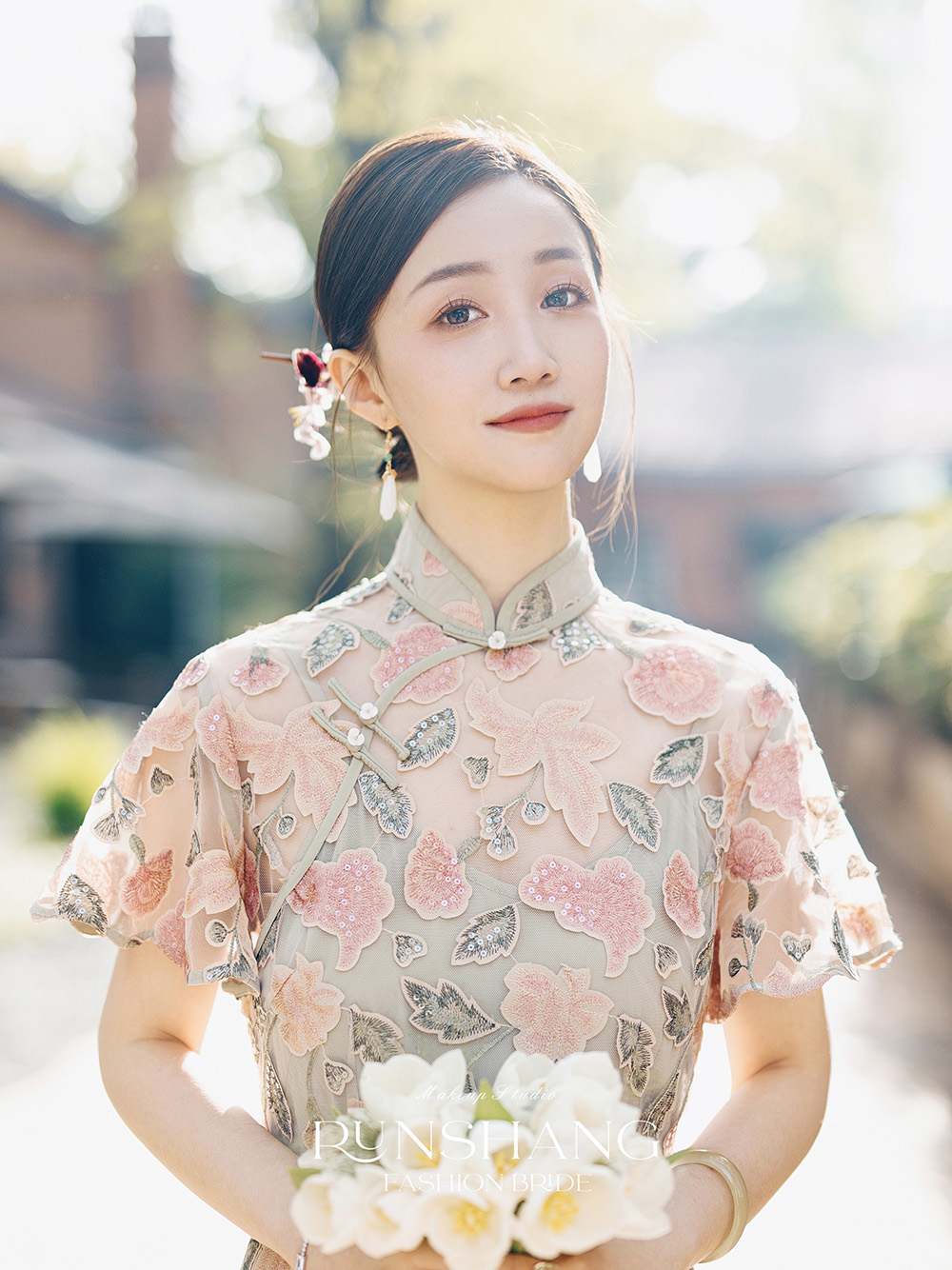 润尚美妆造型,新娘跟妆,时尚新娘造型,婚礼造型