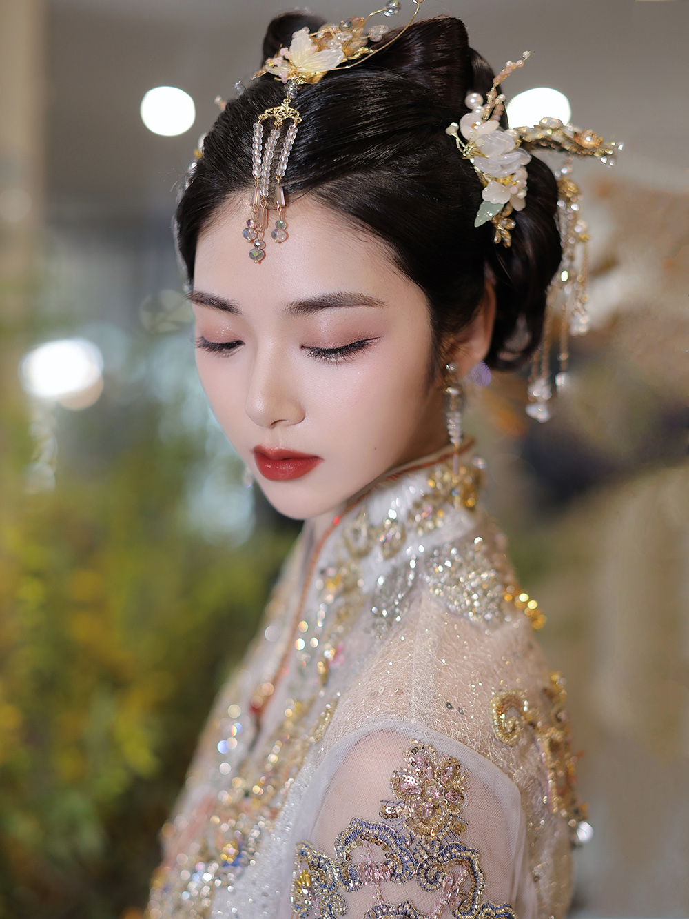 润尚美妆造型,新娘跟妆,时尚新娘造型,婚礼造型