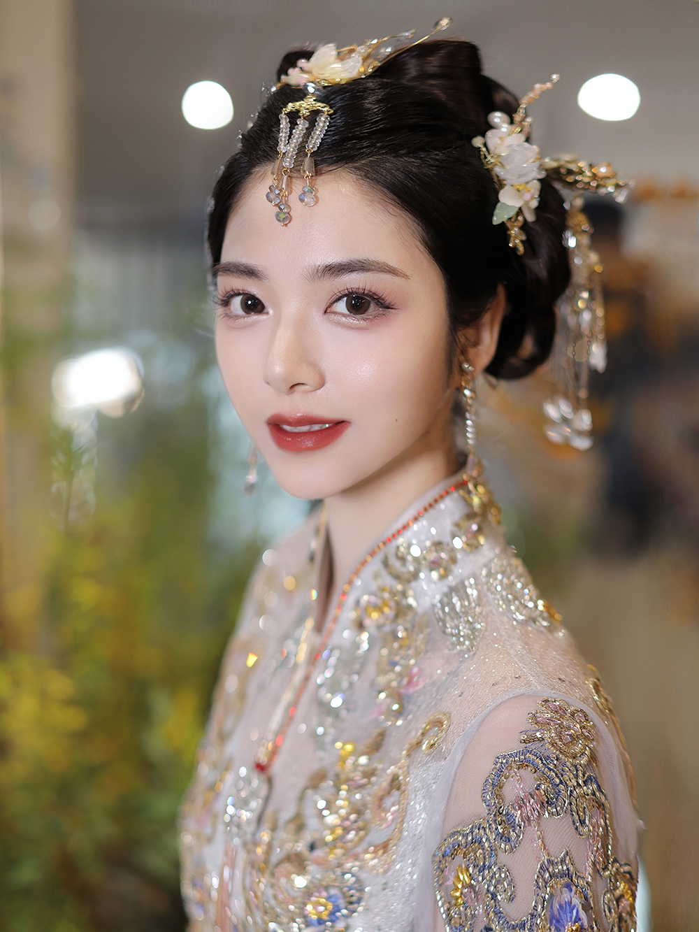 润尚美妆造型,新娘跟妆,时尚新娘造型,婚礼造型