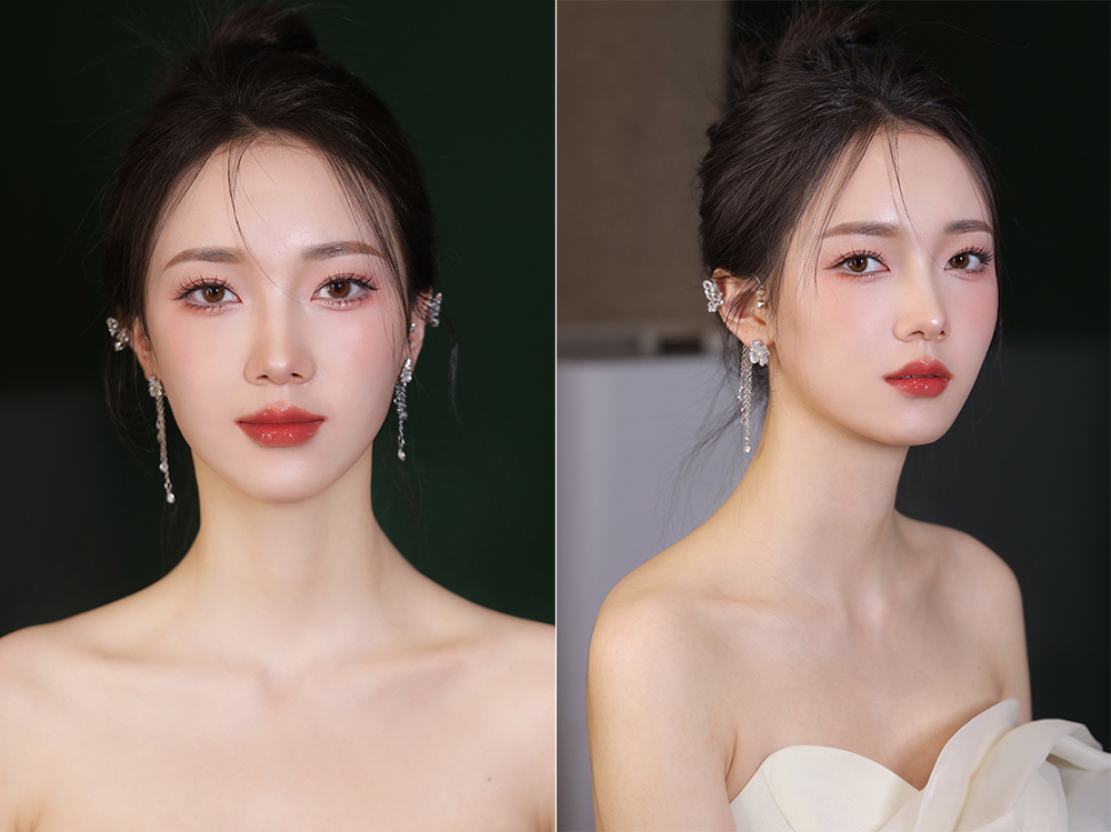 润尚美妆造型,新娘跟妆,时尚新娘造型,婚礼造型