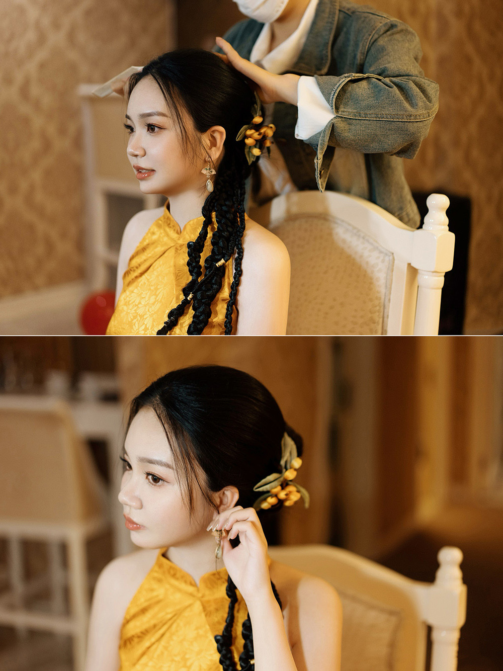 润尚美妆造型,新娘跟妆,时尚新娘造型,婚礼造型