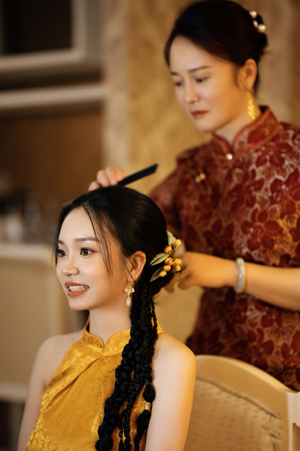 润尚美妆造型,新娘跟妆,时尚新娘造型,婚礼造型