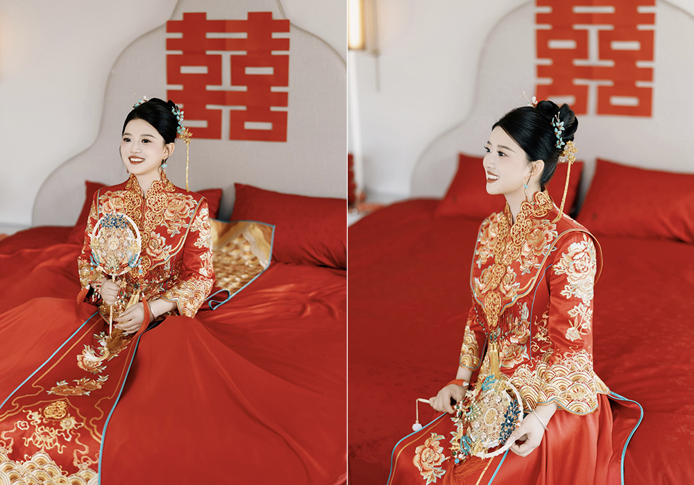 润尚美妆造型,新娘跟妆,时尚新娘造型,婚礼造型