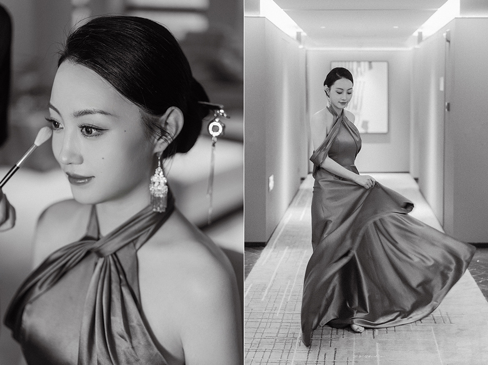 润尚美妆造型,新娘跟妆,时尚新娘造型,婚礼造型