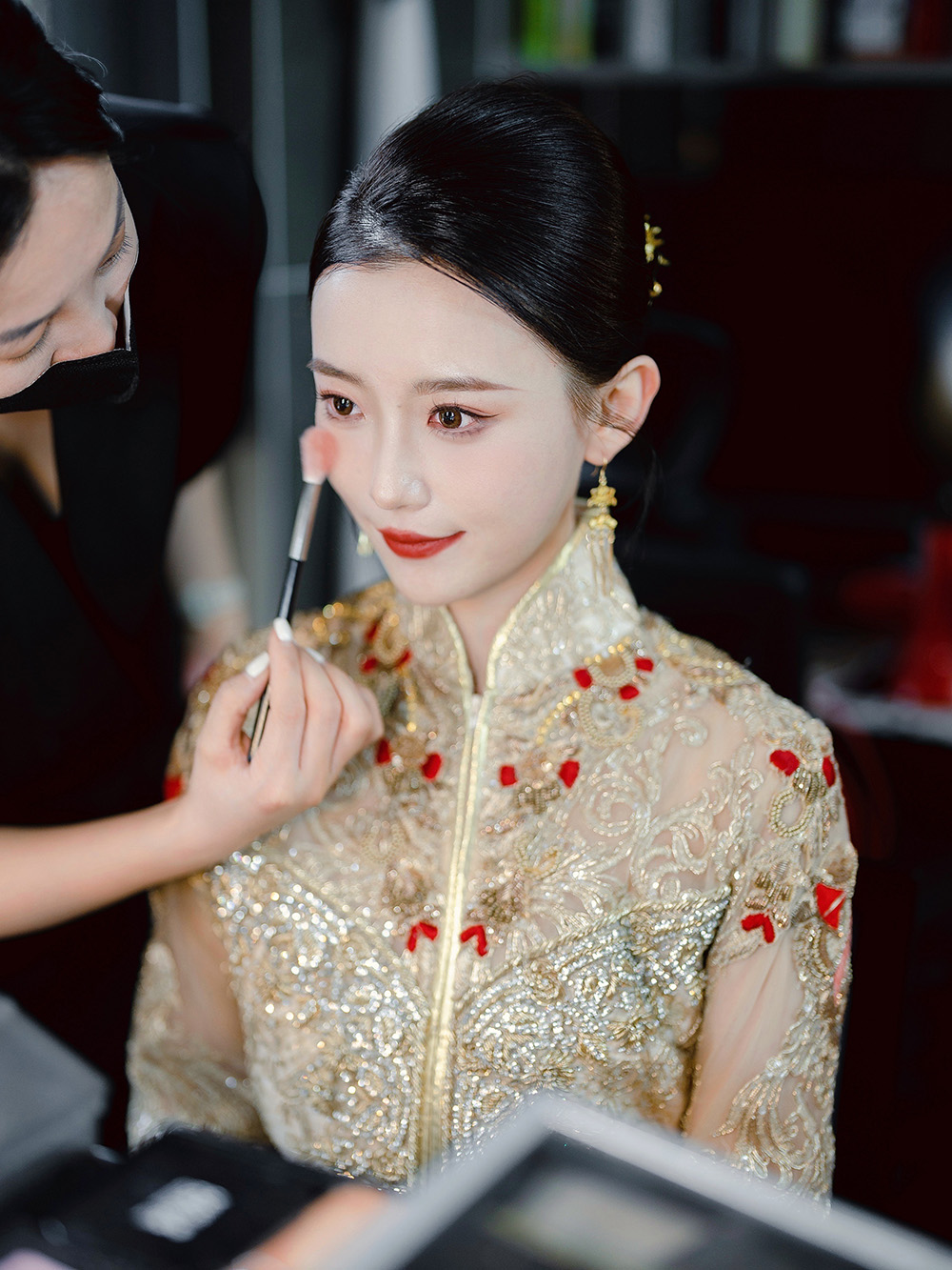 润尚美妆造型,新娘跟妆,时尚新娘造型,婚礼造型