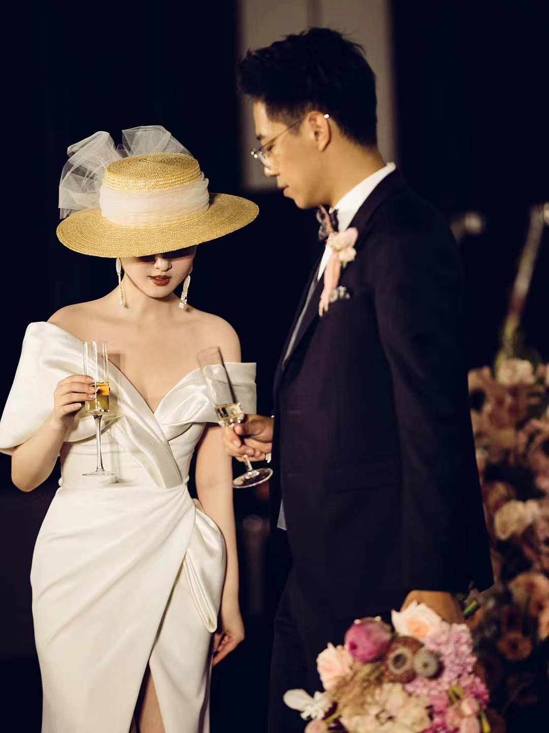 润尚美妆造型,新娘跟妆,时尚新娘造型,婚礼造型