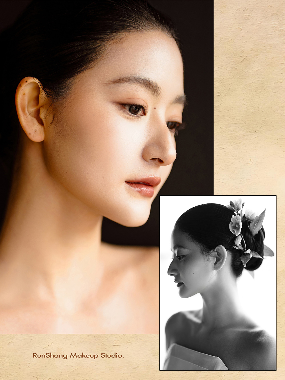 润尚美妆造型,新娘跟妆,时尚新娘造型,婚礼造型