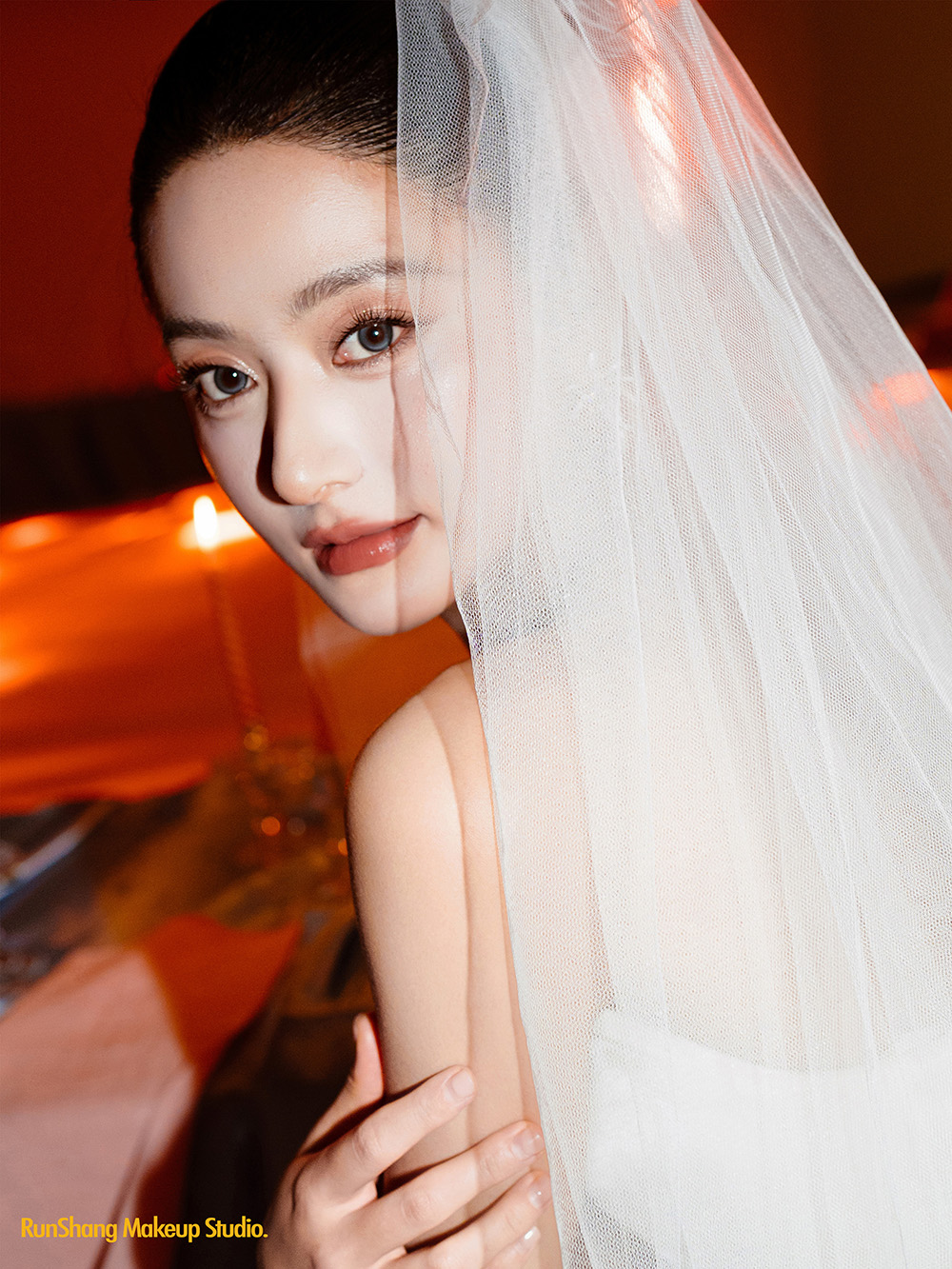 润尚美妆造型,新娘跟妆,时尚新娘造型,婚礼造型