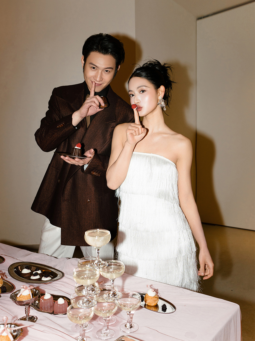 润尚美妆造型,新娘跟妆,时尚新娘造型,婚礼造型