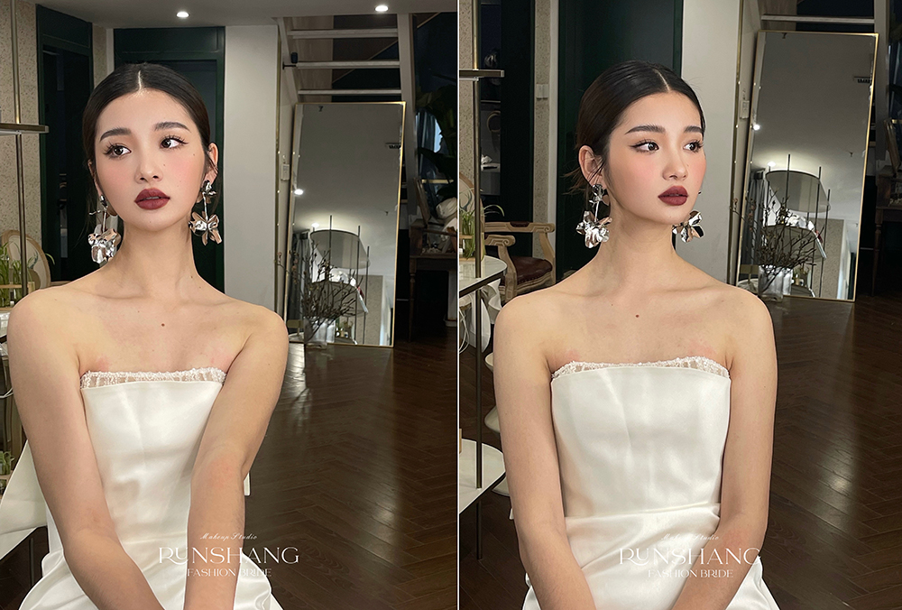 润尚美妆造型,新娘跟妆,时尚新娘造型,婚礼造型