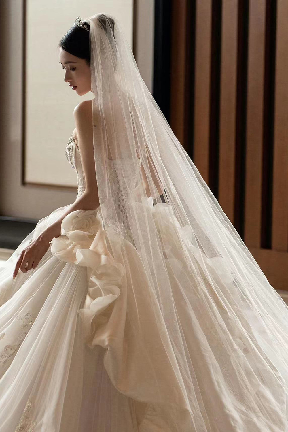 润尚美妆造型,新娘跟妆,时尚新娘造型,婚礼造型,试妆照,西安新娘跟妆