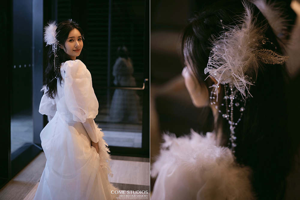 润尚美妆造型,新娘跟妆,时尚新娘造型,婚礼造型,试妆照,西安新娘跟妆